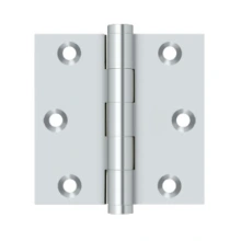 Deltana<br />DSB326 - 3" x 3" Square Hinge - Polished Chrome