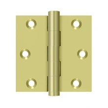 Deltana<br />DSB33 - 3" x 3" Square Hinge - Polished Brass