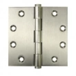 Deltana<br />DSB45 - 4 1/2" X 4 1/2" Square Hinge PAIR, Solid Brass, Heavy Duty