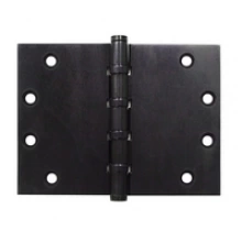 Deltana - DSB4560BB10B - 4 1/2" X 6" Square Hinge PAIR, Solid Brass, Heavy Duty Ball Bearing, Oil Rubbed Bronze