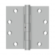 Deltana SS45N<br />4 1/2" x 4 1/2" Square Hinge, Non Removable Pin