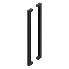 Deltana<br />SSPBB3615U19 - 36" Extra Long Contemporary Pulls, Back-to-Back - Paint Black