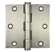 Deltana<br />DSB35 - 3 1/2" X 3 1/2" Square Hinge PAIR, Solid Brass, Heavy Duty