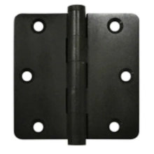 Deltana<br />DSB35R4-R-Distressed - 3 1/2" X 3 1/2" X 1/4" Radius Hinge