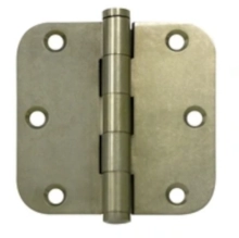 Deltana<br />DSB35R5-R-Distressed - 3 1/2" X 3 1/2" X 5/8" Radius Hinge