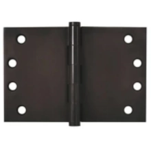Deltana<br />DSB4060 - 4" X 6" Square Hinge PAIR, Solid Brass, Heavy Duty