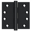 Deltana DSB4<br />4" X 4" Square Hinge PAIR, Solid Brass Heavy Duty 