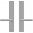 Rocky Mountain Hardware<br />E191/E191 - 1 3/4" x 11" Edge Multi-Point Entry Set Escutcheon, American Cylinder - Full Dummy, Lever Low