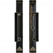 Rocky Mountain Hardware<br />E21027/E21028 - Patio Sliding Door Set - 1-3/4" x 13" Mack Escutcheons