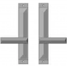 Rocky Mountain Hardware - E21040/E21040 - 1 3/4" x 11" Mack Multi-Point Entry Set Escutcheon, American Cylinder - Full Dummy, Lever Low