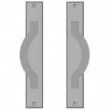 Rocky Mountain Hardware<br />E227/E227 - Full Dummy Sliding Door Set - 1-3/4" x 11" Metro Escutcheons