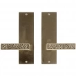 Rocky Mountain Hardware<br />E30310/E30310 - Passage Mortise Lock Set - 3" x 10" Trousdale Escutcheons