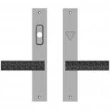 Rocky Mountain Hardware<br />E30363/E30362 - 1 3/4" x 11" Trousdale Multi-Point Entry Set Escutcheon, American Cylinder - Entry, Lever Low