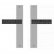 Rocky Mountain Hardware<br />E30365/E30365 - 1 3/4" x 11" Trousdale Multi-Point Entry Set Escutcheon, American Cylinder - Full Dummy, Lever High