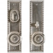Rocky Mountain Hardware<br />E30708/E30707 - Entry Mortise Lock Set - 2-1/2" x 9" Corbel Rectangular Escutcheons