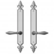 Rocky Mountain Hardware<br />E30861/E30861 - 2" x 17" Bordeaux Multi-Point Entry Set Escutcheon, American Cylinder - Full Dummy, Lever Low