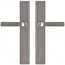 Rocky Mountain Hardware - E330/E330 - 1 3/4" x 11" Stepped Multi-Point Entry Set Escutcheon, Profile Cylinder - Full Dummy, Lever High