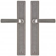 Rocky Mountain Hardware<br />E330/E330 - 1 3/4" x 11" Stepped Multi-Point Entry Set Escutcheon, Profile Cylinder - Full Dummy, Lever High