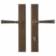 Rocky Mountain Hardware<br />E330/E336 - 1 3/4" x 11" Stepped Multi-Point Entry Set Escutcheon, American Cylinder - Patio, Lever High