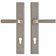 1 3/4" x 11" Stepped Multi-Point Entry Set Escutcheon, Profile Cylinder - Entry, Lever High