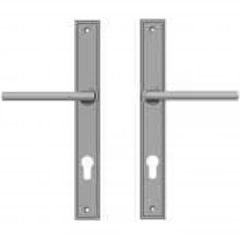 Rocky Mountain Hardware - E375/E375 - 1 3/8" x 11" Stepped Multi-Point Entry Set Escutcheon, Profile Cylinder - Entry, Lever High