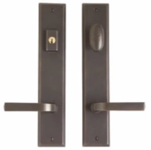 Rocky Mountain Hardware - E435/E434 Entry - Endura Trilennium Rectangular Multipoint Entry Lever Set