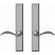 Rocky Mountain Hardware<br />E441/E441 - 1 3/4" x 11" Rectangular Multi-Point Entry Set Escutcheon, American Cylinder - Full Dummy, Lever Low