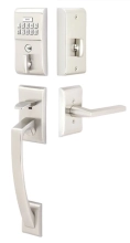 Emtek<br />E4817 - Modern Style Electronic Keypad Handleset Single Cylinder
