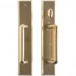 Rocky Mountain Hardware<br />E490/E491 - Patio Sliding Door Set - 2-1/2" x 13" Rectangular Escutcheons