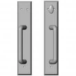 Rocky Mountain Hardware<br />E493/E494 - Patio Sliding Door Set - 2-1/2" x 13" Rectangular Escutcheons	