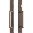 Rocky Mountain Hardware<br />E496/E497 - Patio Sliding Door Set - 1-3/4" x 13" Rectangular Escutcheons