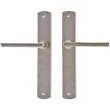 Rocky Mountain Hardware<br />E530/E530 - 1 3/4" x 11" Curved Multi-Point Entry Set Escutcheon, Profile Cylinder - Full Dummy, Lever High