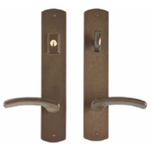 Rocky Mountain Hardware - E555/E554 Entry - Endura Trilennium Curved Multipoint Entry Lever Set