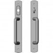 Rocky Mountain Hardware<br />E563/E562 - Entry Sliding Door Set - 1-3/4" x 13" Curved Escutcheons