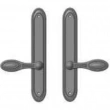 Rocky Mountain Hardware<br />E590/E590 - 1 3/4" x 11" Maddox Multi-Point Entry Set Escutcheon, American Cylinder - Passage, Lever Low