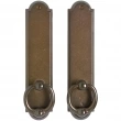 Rocky Mountain Hardware<br />E704/E704 - Passage Mortise Lock Set - 2-1/2" x 11" Arched Escutcheons