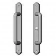 Rocky Mountain Hardware<br />E708/E709 - Patio Sliding Door Set - 1-3/8" x 11" Arched Escutcheons