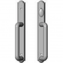 Rocky Mountain Hardware - E715/E717 - Patio Sliding Door Set - 1-3/8" x 11" Arched Escutcheons