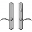 Rocky Mountain Hardware<br />E741/E742 - 1 3/4" x 11" Arched Multi-Point Entry Set Escutcheon, American Cylinder - Patio, Lever Low