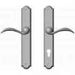Rocky Mountain Hardware<br />E746/E748 - 1 3/4" x 11" Arched Multi-Point Entry Set Escutcheon, Profile Cylinder - Patio, Lever High