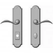 Rocky Mountain Hardware<br />E750/E753 - 2 1/2" x 11" Arched Multi-Point Entry Set Escutcheon, American Cylinder - Entry, Lever High