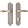 Rocky Mountain Hardware<br />E751/E753 - 2 1/2" x 11" Arched Multi-Point Entry Set Escutcheon, American Cylinder - Patio, Lever High