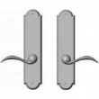 Rocky Mountain Hardware<br />E755/E755 - 2 1/2" x 11" Arched Multi-Point Entry Set Escutcheon, American Cylinder - Full Dummy, Lever Low