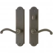 Rocky Mountain Hardware<br />E755/E756 - 2 1/2" x 11" Arched Multi-Point Entry Set Escutcheon, American Cylinder - Patio, Lever Low