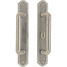 Rocky Mountain Hardware - E760/E762 - Patio Sliding Door Set - 1-3/4" x 11" Arched Escutcheons