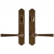 Rocky Mountain Hardware<br />E775/E777 - 1 3/4" x 10" Arched Multi-Point Entry Set Escutcheon, American Cylinder - Entry, Lever Low