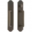 Rocky Mountain Hardware<br />E790/E791 - Patio Sliding Door Set - 2-1/2" x 13" Arched Escutcheons