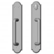 Rocky Mountain Hardware<br />E793/E794 - Patio Sliding Door Set - 2-1/2" x 13" Arched Escutcheons