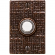 Rocky Mountain Hardware - DBB-E153 - Doorbell Button - 2" x 3" Edge Escutcheon
