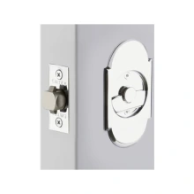 Emtek - 2035 - #8 Tubular Privacy Pocket Door Lock